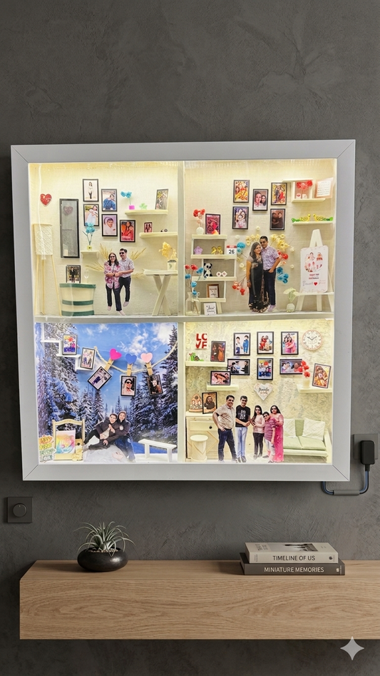 4 Partition Miniature Frame